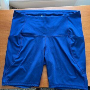 All in Motion | Royal Blue 6" Biker Shorts | Size XL